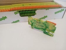 WAGO-2102-1207  ground terminal block; rail mount; 2-conductor