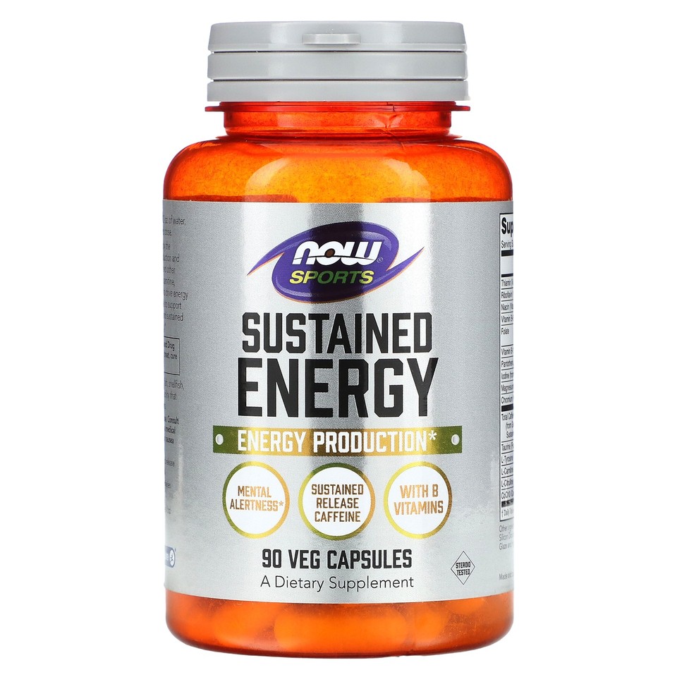 Sustained Energy, 90 Veg Capsules