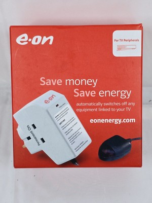 E-On TV Power Down Stecker für TV Peripheriegeräte Strom & Geld sparen - Originalverpackt - E-On