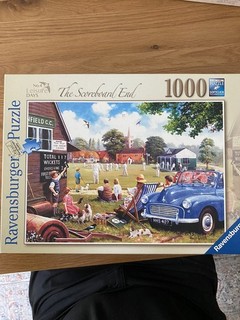 Ravensburger The Scoreboard End puzzle 1000 pezzi usato completo