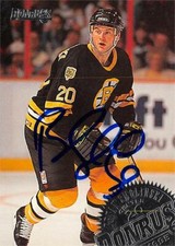 Bryan Smolinski autographed Hockey Card (Boston Bruins, SC) 1994 Donruss #21