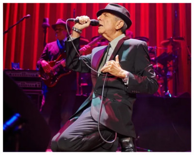 LEONARD COHEN - 4''X6'' PHOTOGRAPH