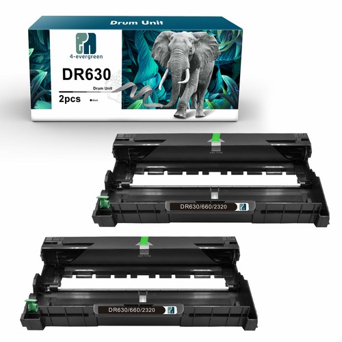 2 PACK DR630 DR660 Drum Unit For Brother MFC-L2700DW, MFC-L2720DW, MFC-L2740DW