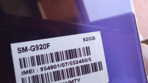 Smartphone Samsung Galaxy S6 G920F 32 GB - Foto 4 di 7