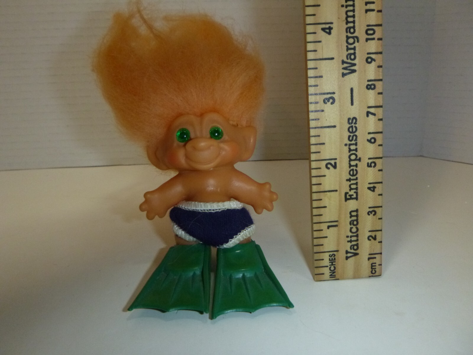 Vintage 1960s DAM Things Troll Doll Scuba Diver with Swim Flippers | eBay