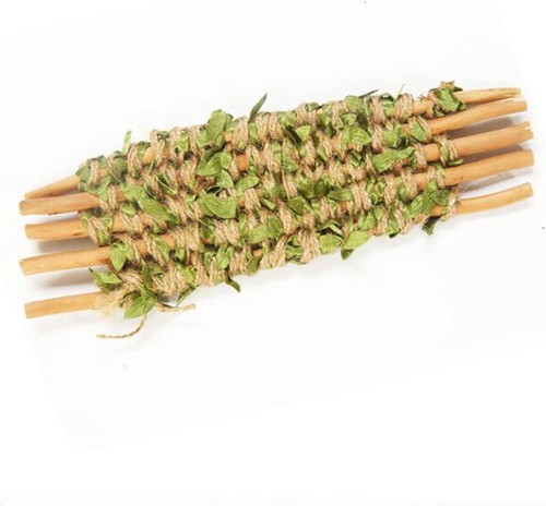 33 feet Natural Twine Green Leaf Jute 3ply 2MM Rope Hemp Burlap Ribbon String He - Picture 8 of 8