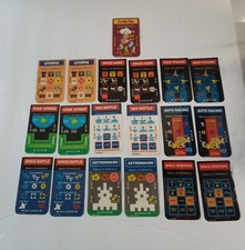 1980's Mattel Intellivision Controller Game Overlays-19 Overlays