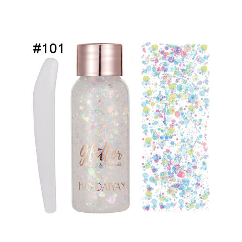 Handaiyan Glitter Chunky Gel Sparkle Ideal Für Augen Körper Haare Nägel 9 ≌ - Bild 13 von 21