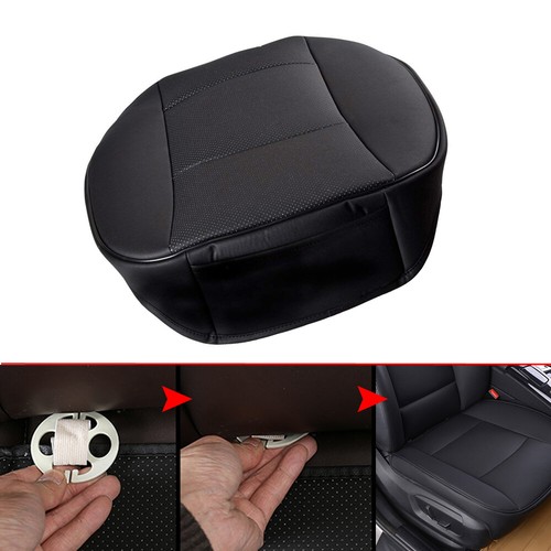 Universal Car Front Seat Cover . PU Leather Pad Chair Cushion Mat Accessories - Picture 10 of 11