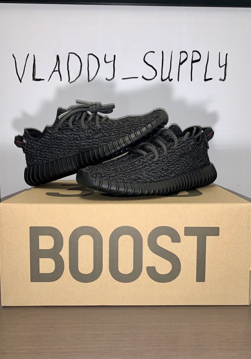 Size 9 - Yeezy Boost 350 V1 Triple Black (pirate black Size 9 - Yeezy Boost 350 V1 Triple Black (pirate black