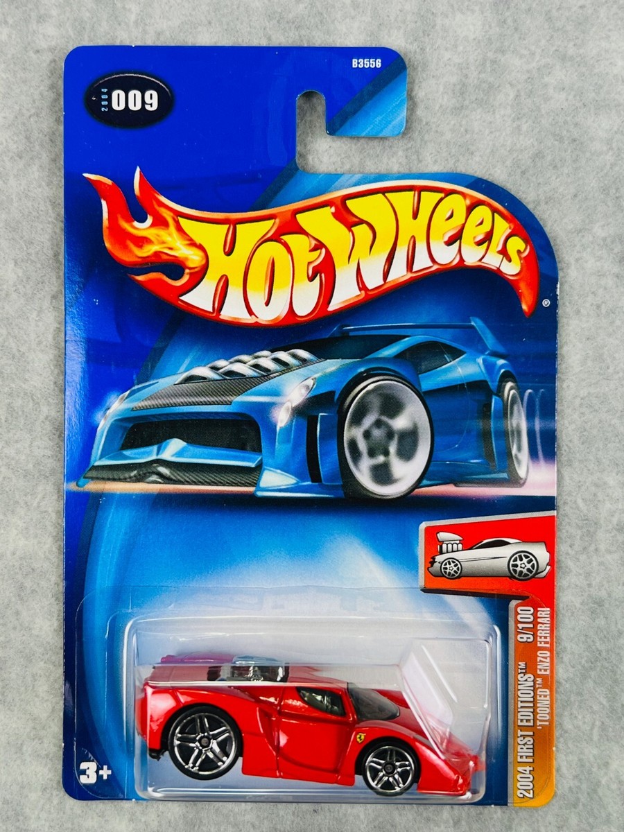 🇮🇹🇮🇹Hot Wheels 2004 First Editions 9/100 'Tooned Enzo Ferrari