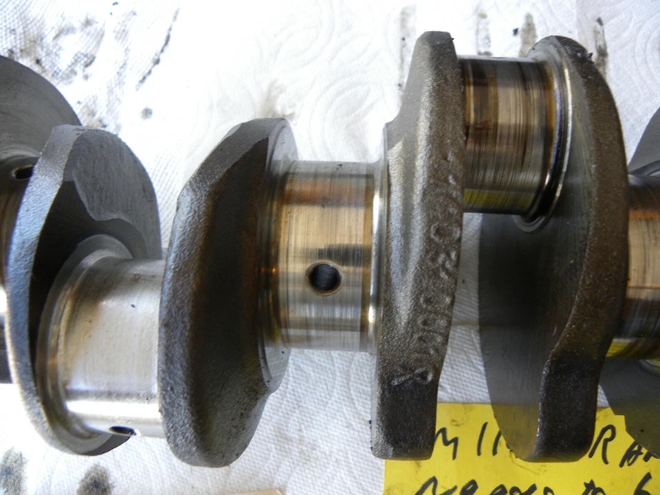 1971 Mercedes Benz W114 W113 250 230 250A M114 Crankshaft Crank Shaft - Image 3 of 4