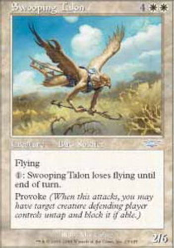 Heavy Play, S-Chinese MTG Regular Swooping Talon Legions Magic the Gathering - Picture 1 of 1