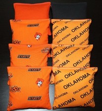 Oklahoma State University Cornhole Bean Bags 8 OSU Cowboys Camo Corn Hole Bags
