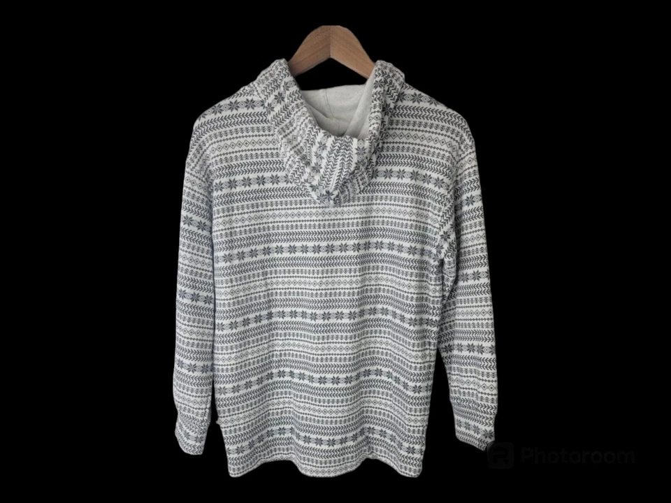 Lou & Grey 套头连帽运动衫女式 XXS 超大内衬冬季柔软 — 第 2/4 张图片