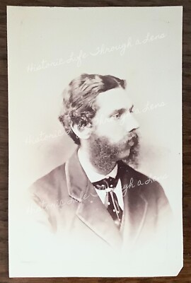 ~1860 s/70 s Victorian CDV Photo by Named Gentleman NEWALL