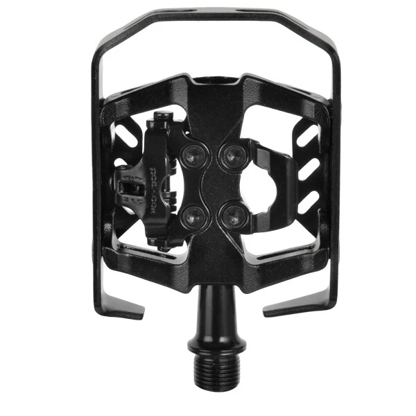 Xpedo MILO Dual Function Platform Shimano SPD Compatible Pedals Black