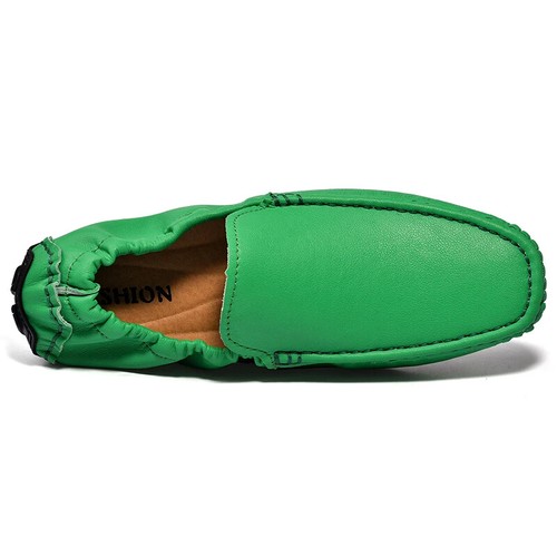 Men's Casual Shoes Soft Loafers Breathable Moccasins Slip-on Driving Shoes - Picture 9 of 29