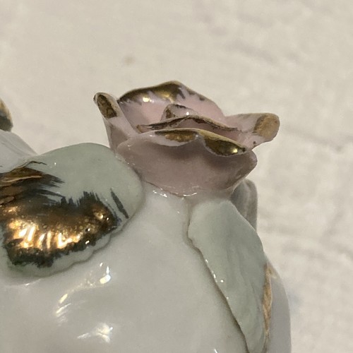 Betson's Porcelin White W Gold Cat Trio Mama Katze und 2 Kätzchen 1 W Repair Look - Bild 12 von 24
