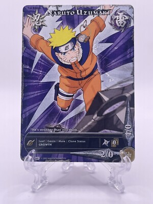 🔥Naruto CCG-Naruto Uzumaki-1168-Common-1st Edition-Shattered