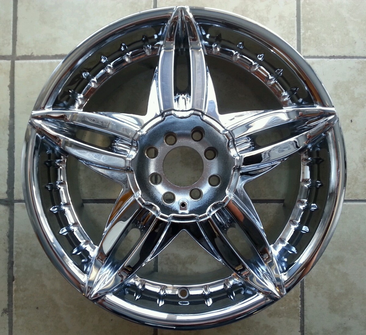 【R&B】Forte FORTE EVIL TWIN CHROME FIVE STAR 18