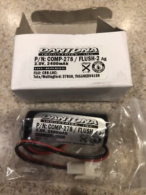 (2)FUJI FDK CR8 LHC CR8-LHC17450 Battery Backup Power Source Water Meter Battery