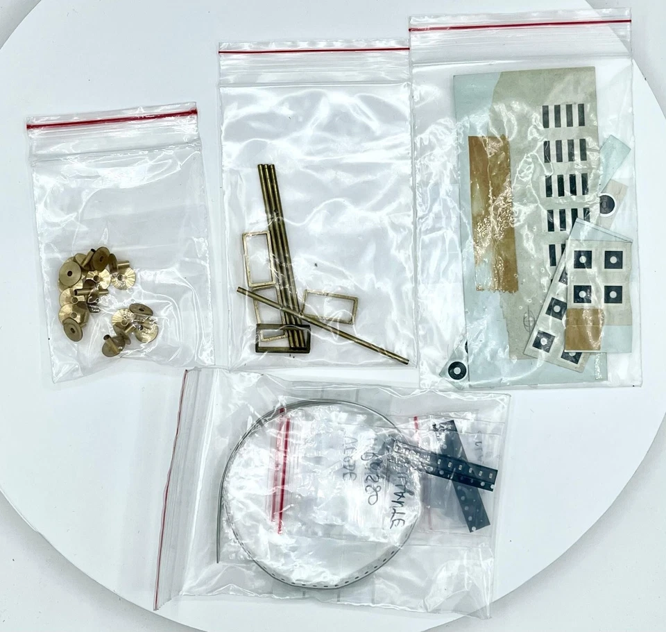 MEGA LOTTO KIT ottone segnali e portali semaforici FS scala 1:87 - Immagine 4 di 4