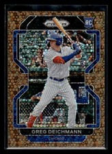 2022 Panini Prizm #57 Greg Deichmann 31/40 Rookie Bronze Donut Circles Cubs
