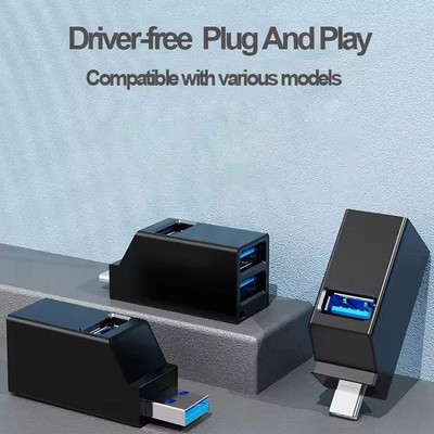 USB 3.0/2.0 Multi High Speed HUB Splitter Expansion Desktop Laptop PC Max Hot