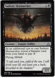 Sadistic Skymarcher #85 Rivals of Ixalan
