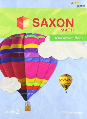 Saxon Math 2nd Grade 2 Student Assessment Guide Book 2018 Tests