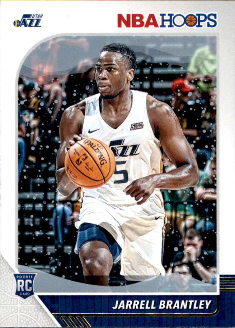 2019-20 Panini Hoops Winter #255 Jarrell Brantley Utah Jazz