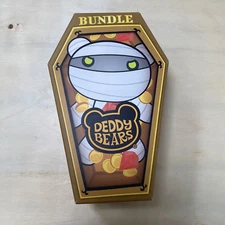 Deddy Bears Coffin Bear Bundle Mummy Wrapped Plush New in Sealed Coffin Box
