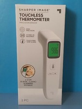 NEW  SHARPER IMAGE Digital TOUCHLESS Smart Forehead THERMOMETER   Free Shipping