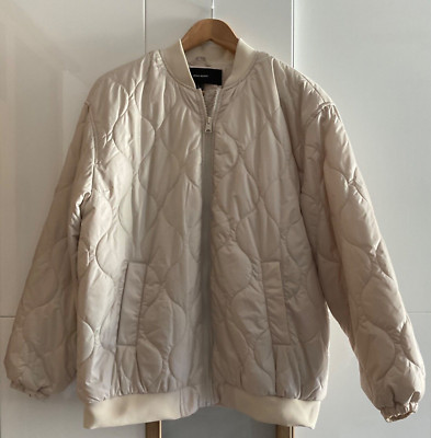Damen Vero Moda Steppjacke, gefüttert, Beige in Gr. S