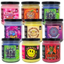 Beamer Candle Co. 7 oz. Glass Jar Candle Made In USA 55+ Hours Burn CHOOSE SCENT