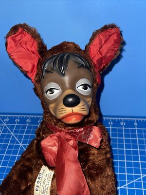 1955 Gund Disney Pedro Chihuahua Dog Lady And The Tramp 12