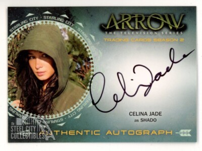 Celina Jade as Shado Cryptozonic Arrow Autograph Card #CJ