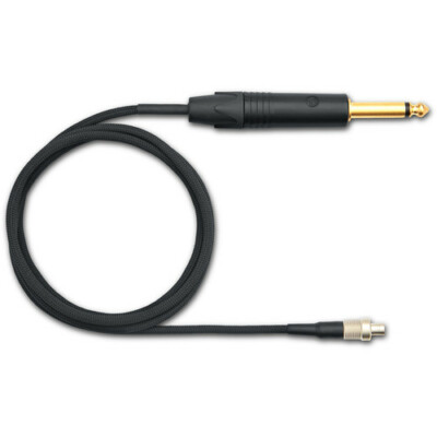 Perwin Shure WA308 Instrument Cable for ADX1M Micro Bodypack Transmitter Straigh