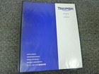 2005 2006 Triumph Daytona 600 650 Motorcycle Shop Service Repair Manual