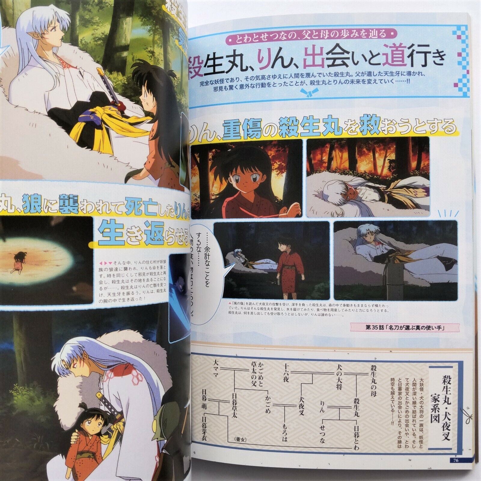 Hanyou no Yashahime Anime Official Guide Book - Edição Japonesa