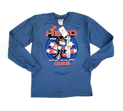 Disney Mickey Mouse Hero For Hire Children's Long Sleeve Shirt Size 6 Small New