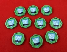 Shield Counters (10) - Compatible with Universal Counters Set for Magic