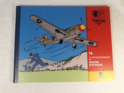 Figurine Tintin En Avion N°16 – Le Chasseur Bordures, Le Sceptre D'Ottokar, Neuve