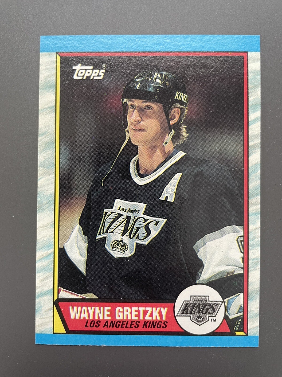 1989-90 Topps Wayne Gretzky #156 HOF