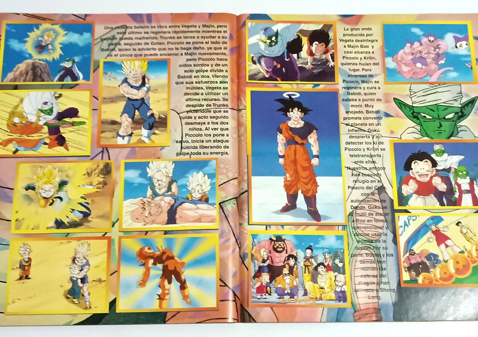 DRAGON BALL Z 5 Album + Full Set 208/208 PERU 2008 Navarrete Majin Buu Saga