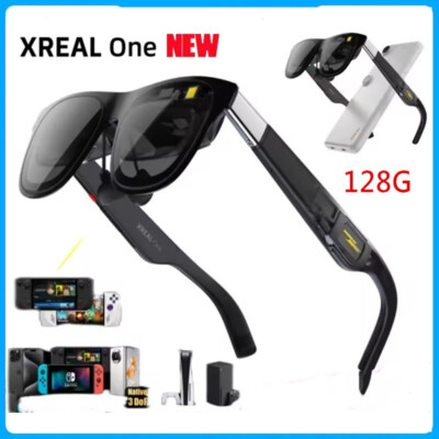 Xreal One 3DoF Smart AR Glasses with X1 Chip 50° Large FOV with 