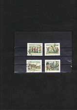 Austria Mi. Nr. 1218-21 " Austria. Biblioteka Narodowa " Gestemp. DOSKONAŁY STAN