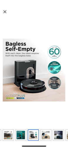 Shark - Matrix Plus 2-in-1 Robot Vacuum & Mop with Sonic Mopping - Picture 12 of 18