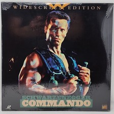 Commando Laserdisc Widescreen SEALED 1996